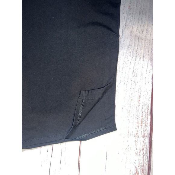 Athleta Shirt Women's Pullover Oversize Black Preppy Casual Mock Neck Size XL - Picture 5 of 8